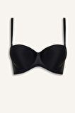 DeFacto Push Up Micro Dolgulu Push Up Straplez Sütyen-Fall in Love C1526AX25SPBK81