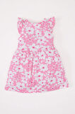 DeFacto Kız Bebek Çiçek Desenli Kısa Kollu Elbise A0136A525SMPN164