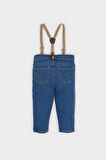 DeFacto Erkek Bebek Askılı Düz Paça Jean Pantolon B6741A525SPBE364