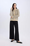 Straight Wide Geniş Paöa Basic Düz Pantolon