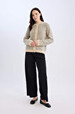 Straight Wide Geniş Paöa Basic Düz Pantolon