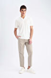 Jogger Fit Fermuarlı Paça Pantolon