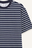 Pijama Takımı Regular Fit Çizgili Kısa Kollu Üst Uzun Alt