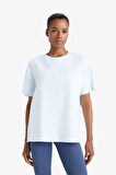 DeFactoFit Comfort Fit Bisiklet Yaka Sporcu Kısa Kollu Tişört E3494AX25SMBE817