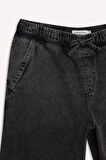 Loose Fit Jean Bermuda