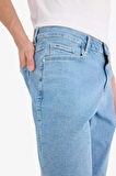 Regular Fit Jean Bermuda Şort
