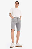 Slim Fit Dar Kesim Jean Bermuda