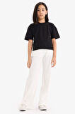 DeFacto Kız Çocuk Wide Leg Geniş Paça Pantolon E1836A825SMER85