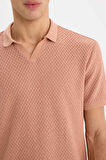DeFacto Regular Fit Polo Yaka Kısa Kollu Tişört E1215AX25SMBN300