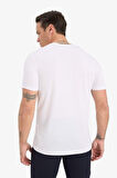 Slim Fit Dar Kesim Bisiklet Yaka Basic Düz Kısa Kollu Tişört