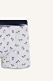 Regular Fit Desenli 3'lü Boxer