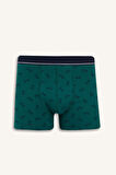 Regular Fit Desenli 3'lü Boxer