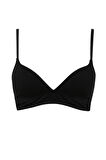 DeFacto Dantel Detaylı Pamuklu Comfort Pedli Bra-Fall in Love X9027AZ25SPBK81
