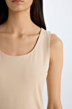 DeFacto Slim Fit Dar Kesim Basic Düz Yuvarlak Yaka Atlet C2622AX25SPBG115