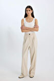 DeFacto Slim Fit Dar Kesim Basic Düz Yuvarlak Yaka Atlet C2622AX25SPWT34