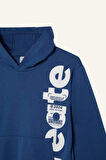DeFacto Erkek Çocuk Kapüşonlu Kanguru Cepli Baskılı Sweatshirt D7713A825SPIN27