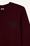 Erkek Çocuk Bisiklet Yaka Basic Düz İçi Yumuşak Tüylü Sweatshirt