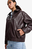 Dad Fit Polo Yaka Suni Deri Mont