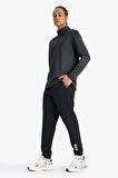 DeFactoFit Slim Fit Dar Kesim Fermuar Cepli Dokuma Sporcu Jogger