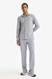 DeFactoFit Slim Fit Dar Kesim Standart Paça Sporcu Jogger Eşofman Altı