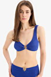 Regular Fit Bürümcük Bikini Üstü-Fall in Love