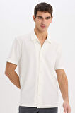 Regular Fit Polo Yaka Yazlık Kısa Kollu Gömlek