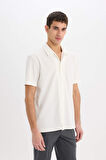 Regular Fit Polo Yaka Yazlık Kısa Kollu Gömlek