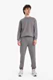 DeFacto Slim Fit Dar Kesim Fermuar Cepli Pike Eşofman Altı D5258AX25SPGR206