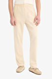 DeFacto Relax Fit Rahat Kesim Dar Paça Keten Karışımlı Yazlık Pantolon C1140AX25SMBG750