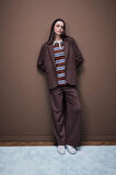 Regular Fit Ceket Yaka Suni Deri Blazer Ceket