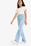 Kız Çocuk Flare Fit İspanyol Paça Jean Pantolon