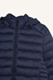 Su Geçirmez Slim Fit Dar Kesim Kapüşonlu Fermuarlı Mont