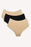 DeFacto Basic Düz 2'li Brief Külot-Fall in Love X7024AZ25SPBG392