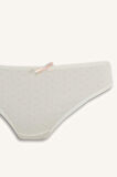 DeFacto 3'lü Paketli Basic Düz Slip Külot-Fall in Love D6396AX25SPBR476