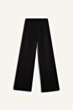 DeFacto Wide Leg Standart Boy Basic Düz Geniş Bol Paça Eşofman Altı E7952AX25SPBK81