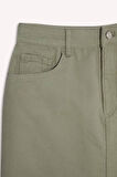 DeFacto Coool Normal Bel Gabardin Mini Etek E5346AX25SPGN497