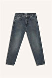 DeFacto 90's Slim Fit Dar Kalıp Yüksek Bel Dar Paça Jean Pantolon E8500AX24WNNM84
