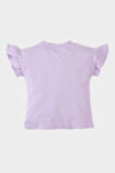 DeFacto Kız Bebek Bisiklet Yaka Baskılı Kısa Kollu Tişört E7833A525SMPR249