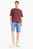 Regular Fit Jean Bermuda