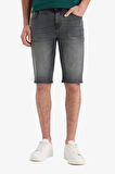 Regular Fit Jean Bermuda