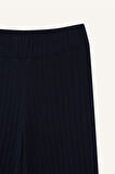DeFacto Wide Leg Geniş Paça Eşofman Altı Normal Bel Fitilli Kaşkorse Kumaş Basic Düz B2405AX25SPNV31