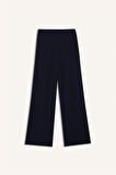 DeFacto Wide Leg Geniş Paça Eşofman Altı Normal Bel Fitilli Kaşkorse Kumaş Basic Düz B2405AX25SPNV31