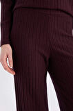 DeFacto Wide Leg Geniş Paça Eşofman Altı Normal Bel Fitilli Kaşkorse Kumaş Basic Düz B2405AX25SPBR115