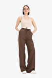 DeFacto Coool Wide Leg Çizgili Kumaş Palazzo Pantolon Normal Bel E6102AX25SPBN142