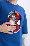 DeFacto Erkek Çocuk Marvel Spiderman Oversize Geniş Kalıp Bisiklet Yaka Sweatshirt D6813A824WNBE464