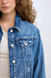 Regular Fit Jean Ceket