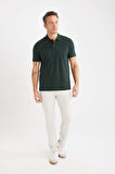 DeFacto Regular Fit Kısa Kollu Basic Düz Pike Kumaş Polo Tişört C1293AX25SPGN1214