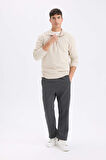 Regular Fit Basic Düz Cepli Eşofman Altı