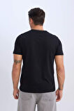 DeFacto New Regular Fit V Yaka Basic Düz Kısa Kollu Tişört D7938AX25SPBK81