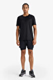 DeFactoFit Slim Fit Dar Kesim Sporcu İçi Taytlı Dokuma Şort